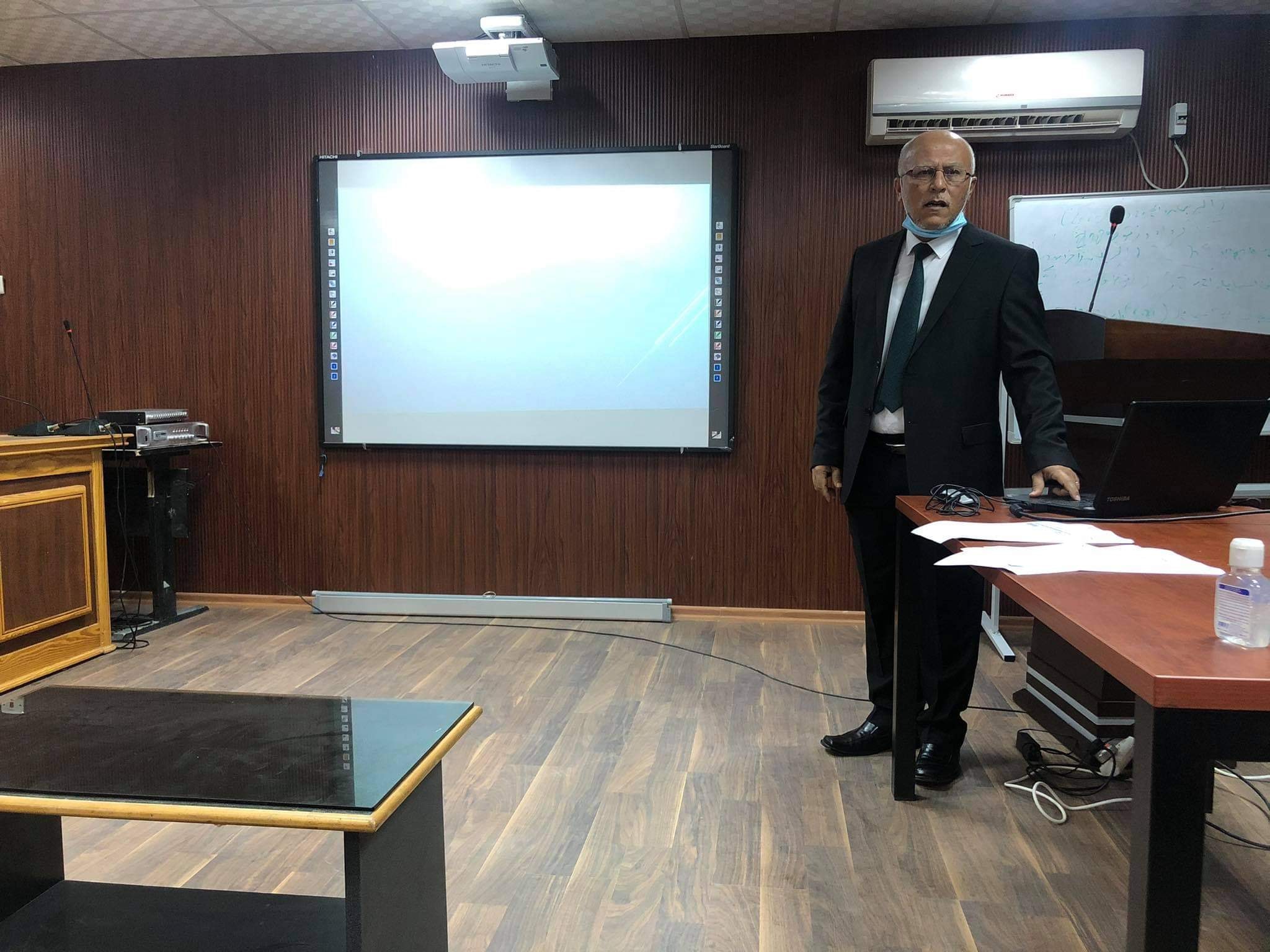 Office of Faculty Affairs at the Faculty of Science Holds a Workshop on the Requirements for Academic Promotions of Faculty Members at the Libyan Universities
                     width=