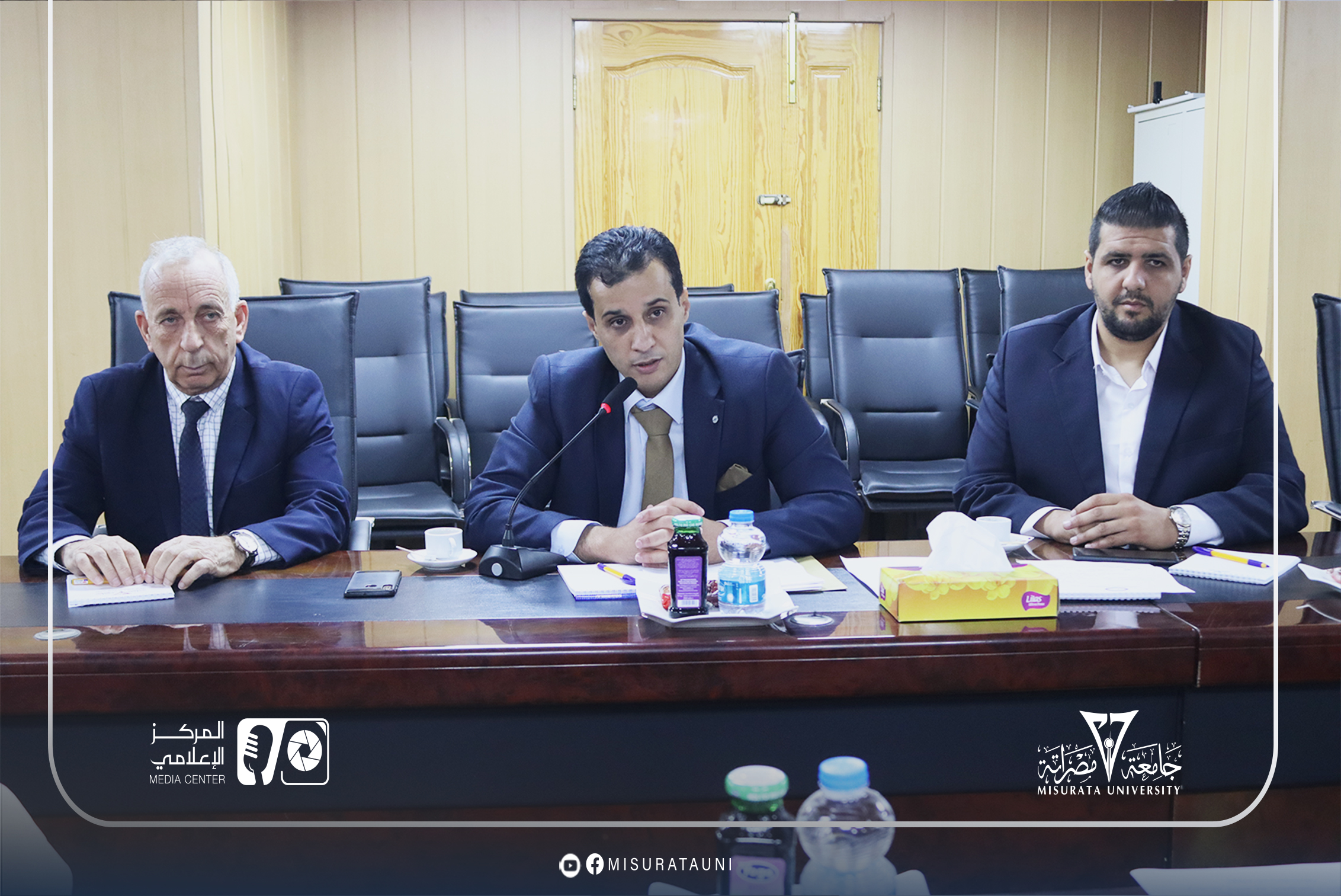 جامعة مصراتة تبحث مع سفير اليابان لدى ليبيا آفاق التعاون الأكاديمي والعلمي