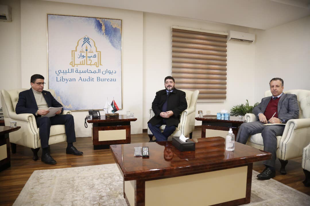 President of Misurata University Meets with the Head of the Libyan Audit Bureau
                     width=