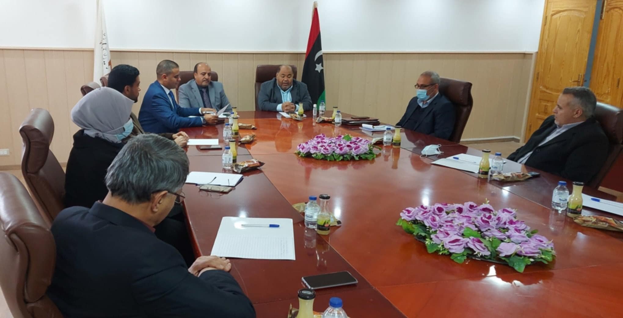 Misurata University and Misurata Education Monitoring Office Joint Committee holds its First Meeting
                     width=