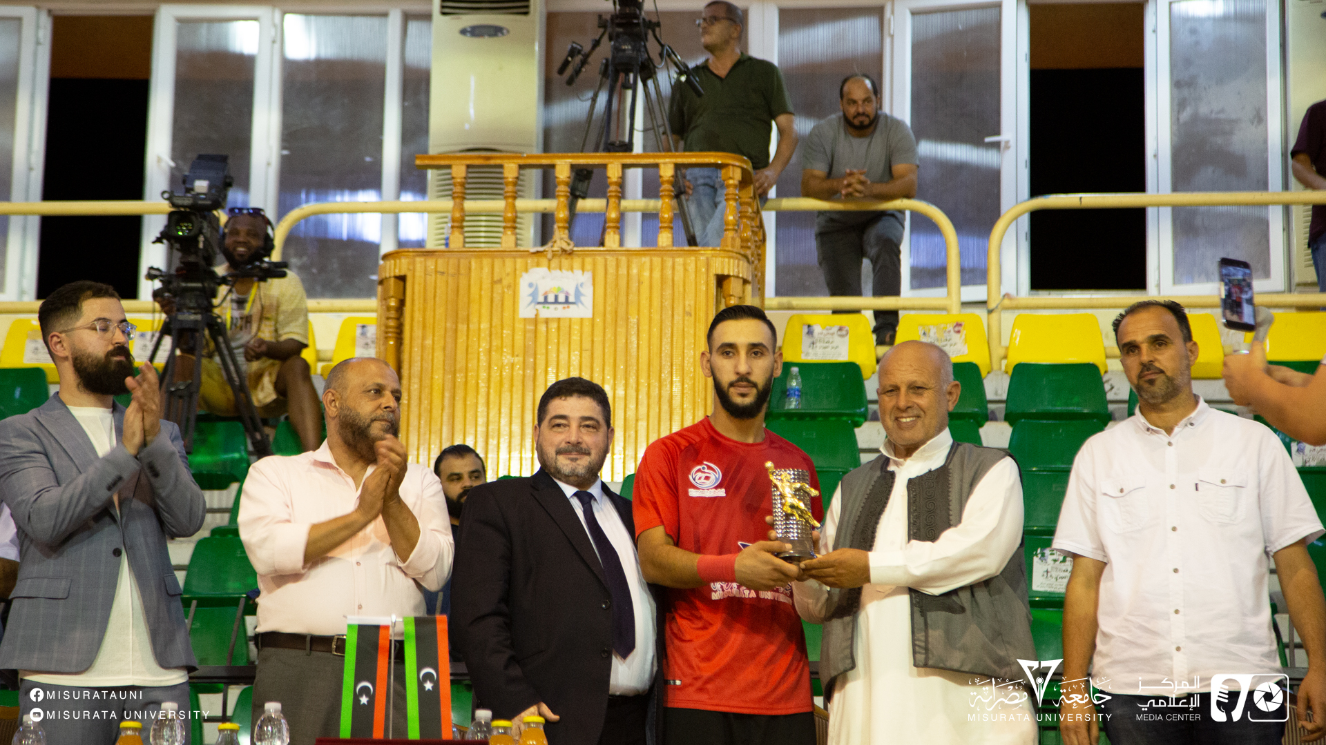 Misurata University Team a Champion of First Edition of Five-a-side Football Tournament 
                     width=