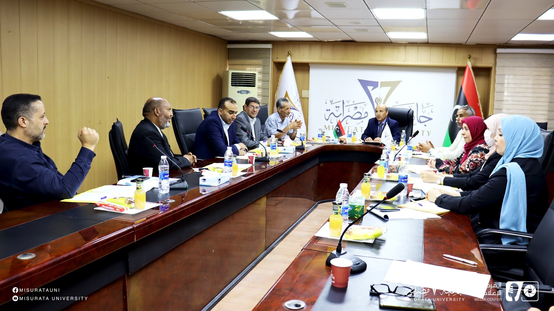 Administration of Misurata University Hosts Deans of Faculties of Pharmacy
                     width=