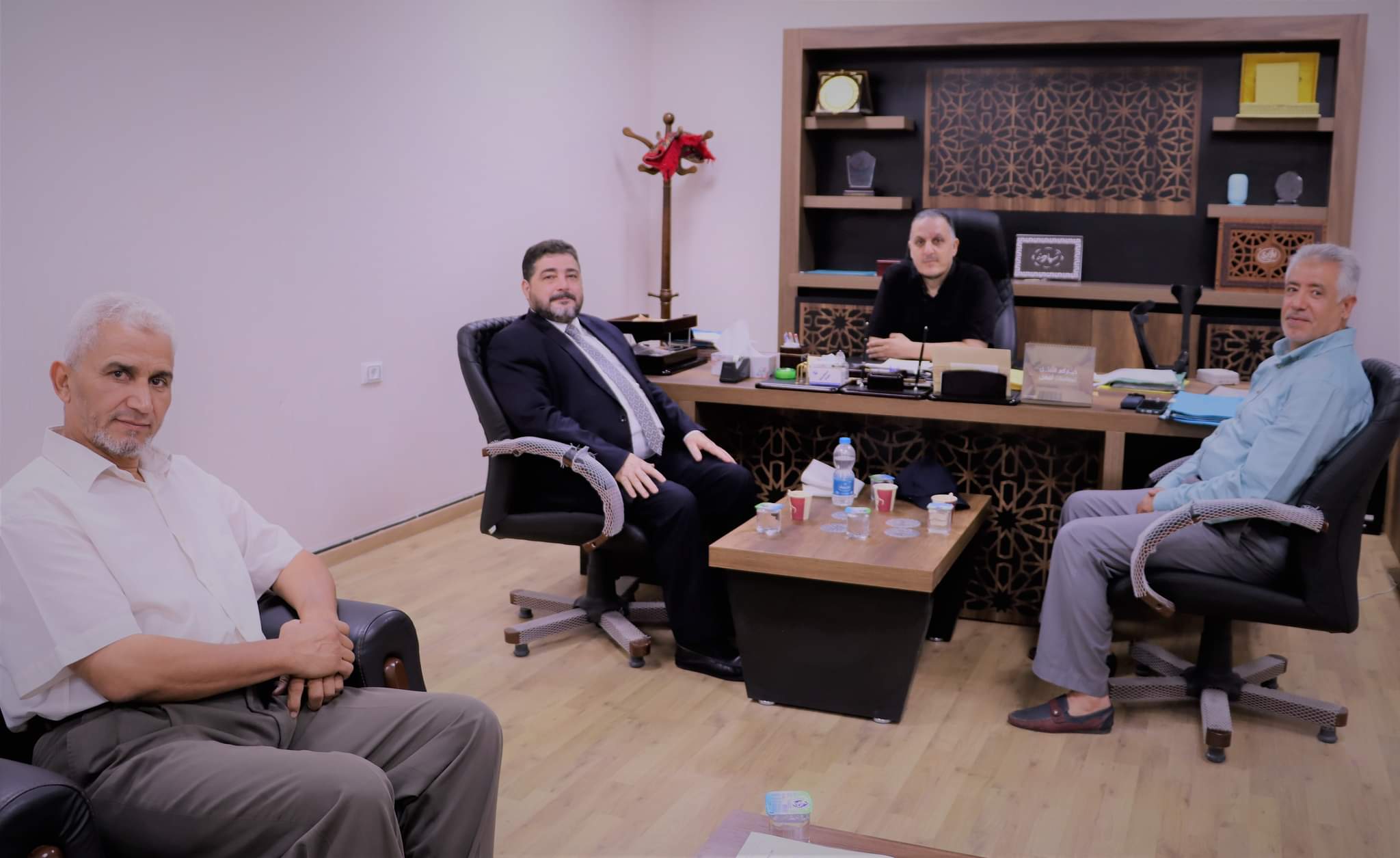 Misurata University President Visits President of Libyan Academy, Misurata Branch
                     width=