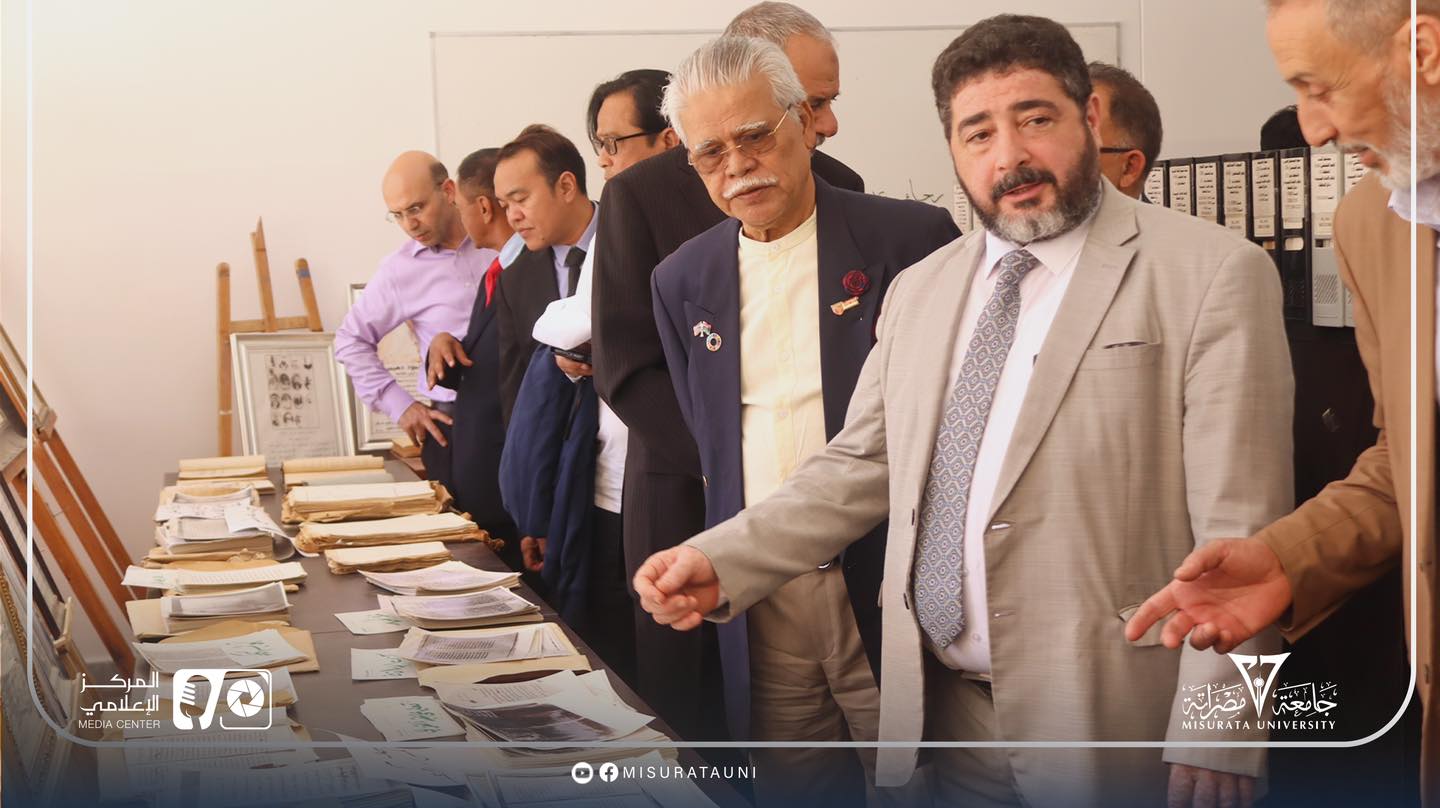  وفد المؤسسات التعليمية الماليزية يزور جامعة مصراتة 