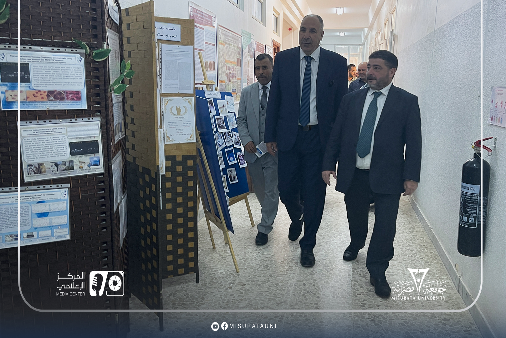 Misurata University celebrates World DNA Day and inaugurates medical genetics laboratories.
width=