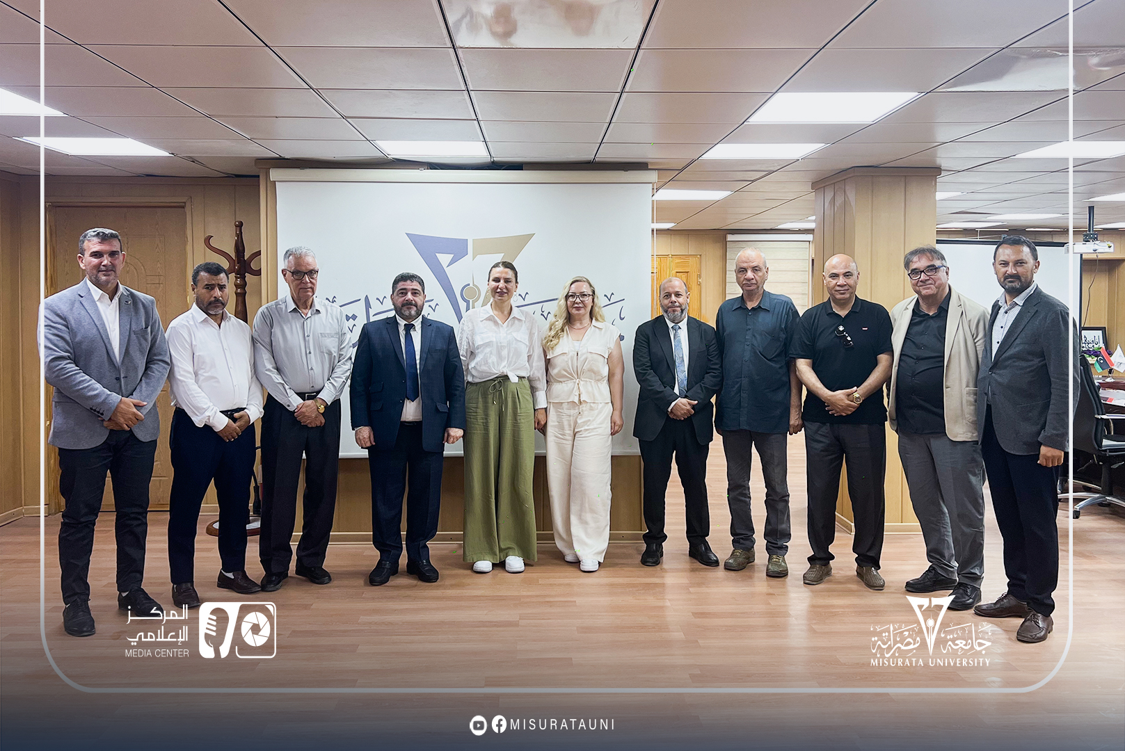 Misurata University explores prospects for academic cooperation with Turkey`s Kütahya University.
                     width=