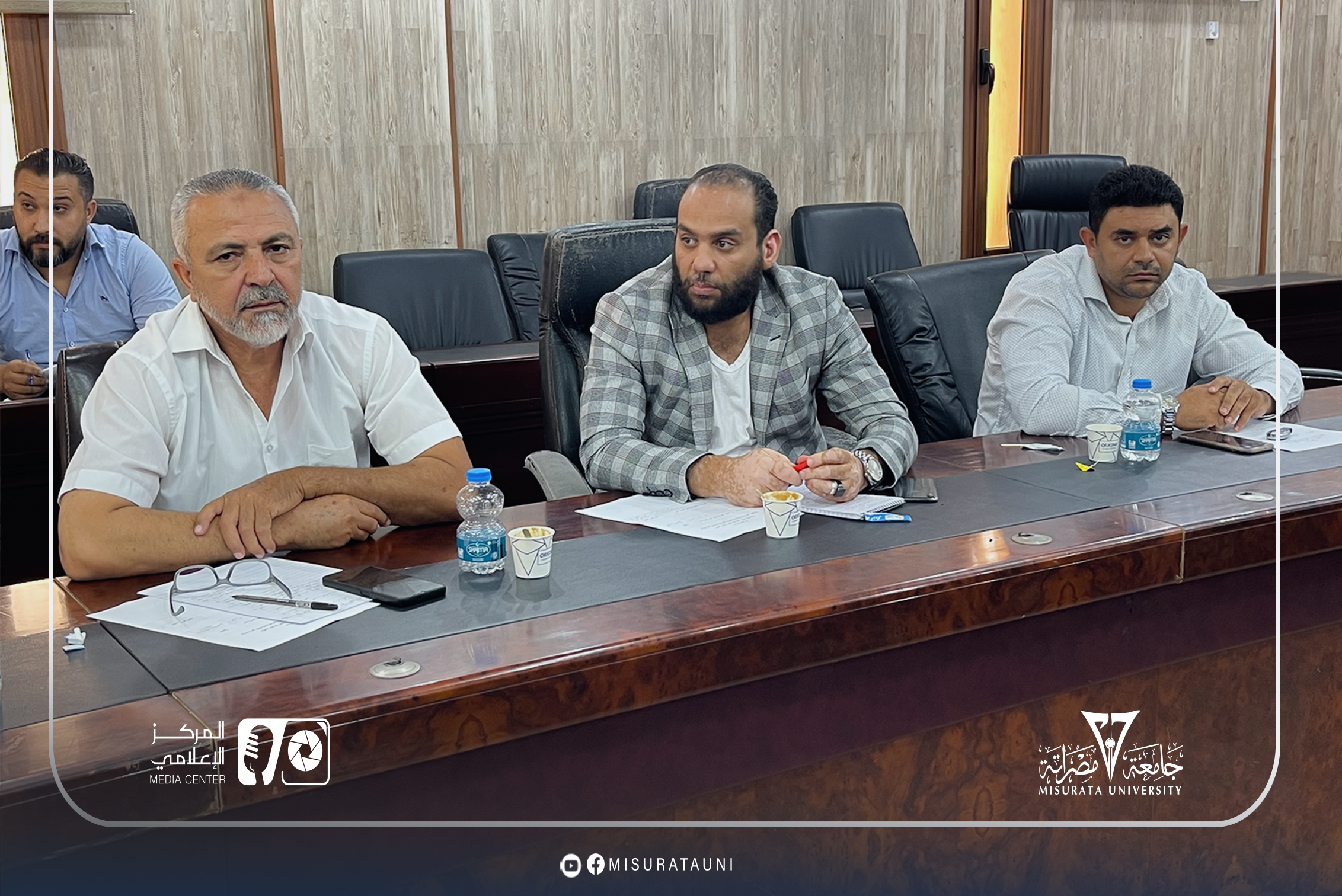 The fifth meeting of the heads of the quality and performance evaluation departments at the faculties of Misurata University was held.
width=