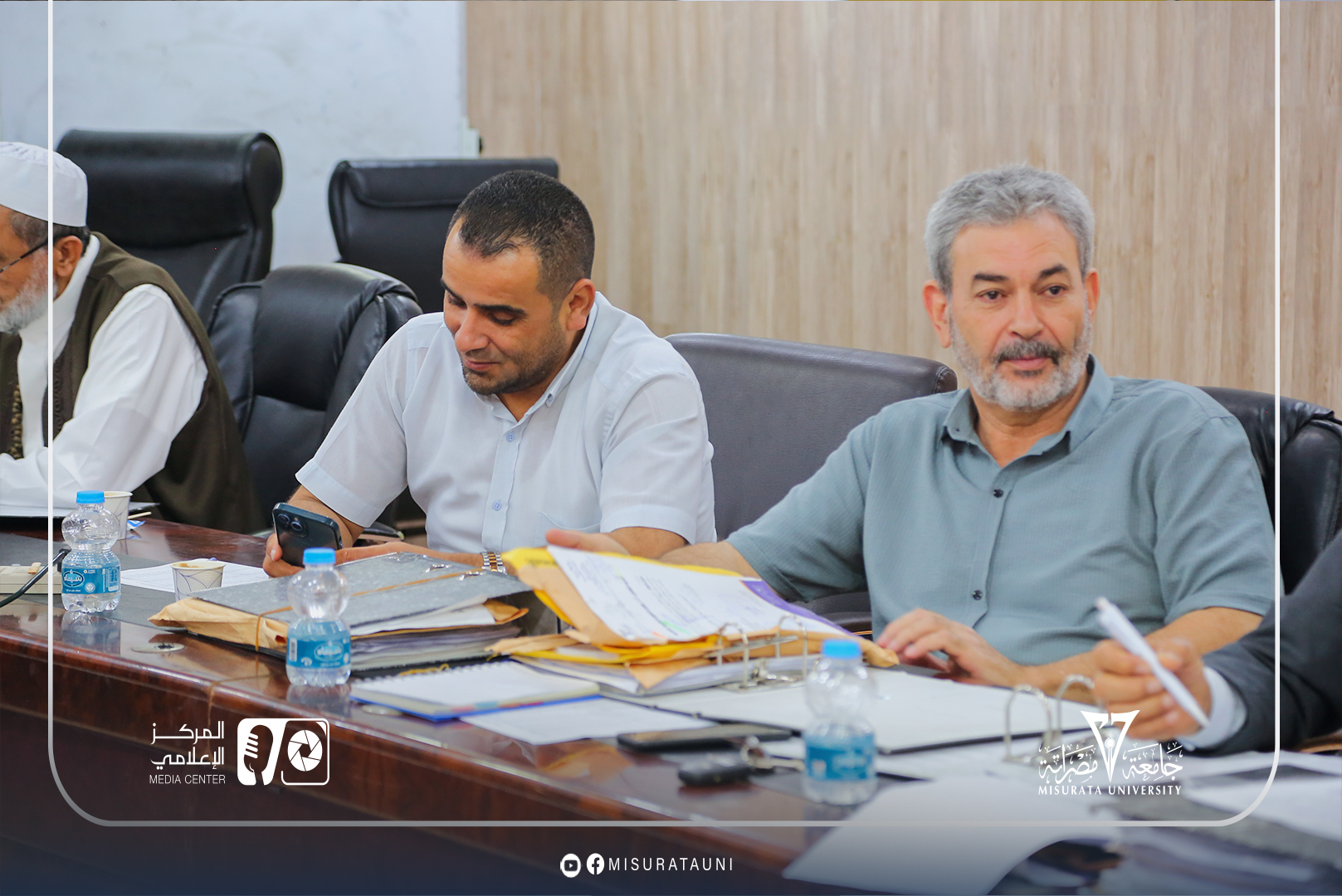 The Faculty Affairs Committee at Misurata University holds its first meeting for the 2025/2026 academic year.
                     width=
