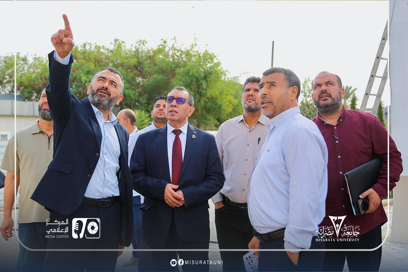 The Presidency of Misurata University inspects the Faculty of Medicine and approves the results of the bachelor`s degree.
width=