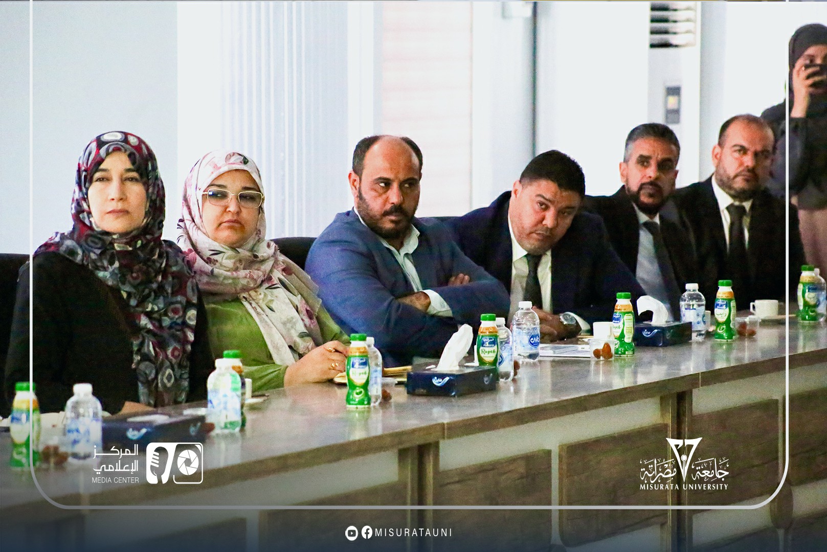 Visit of the National Center for Quality Assurance team to the Faculty of Human Medicine at Misrata University
                     width=