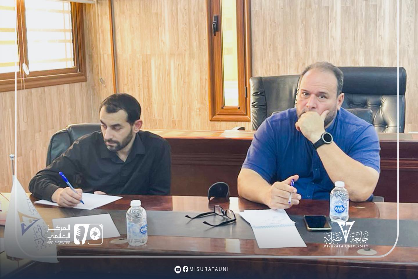 The seventh meeting of the Quality Assurance and Performance Evaluation Office at Misrata University was held.
width=