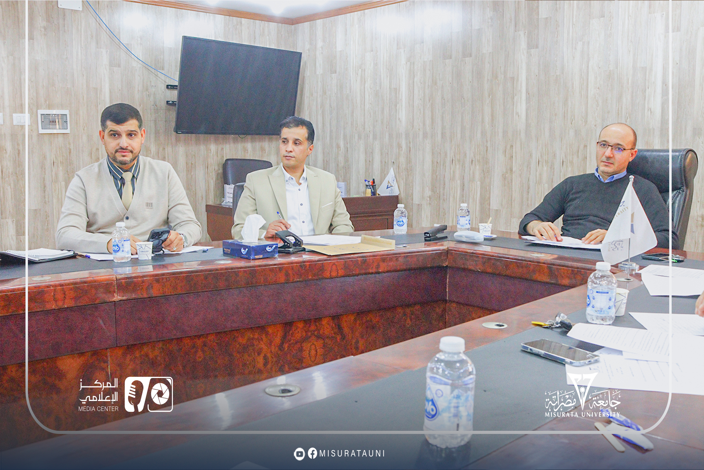 The International Ranking Follow-up Committee at Misrata University holds its first meeting
width=