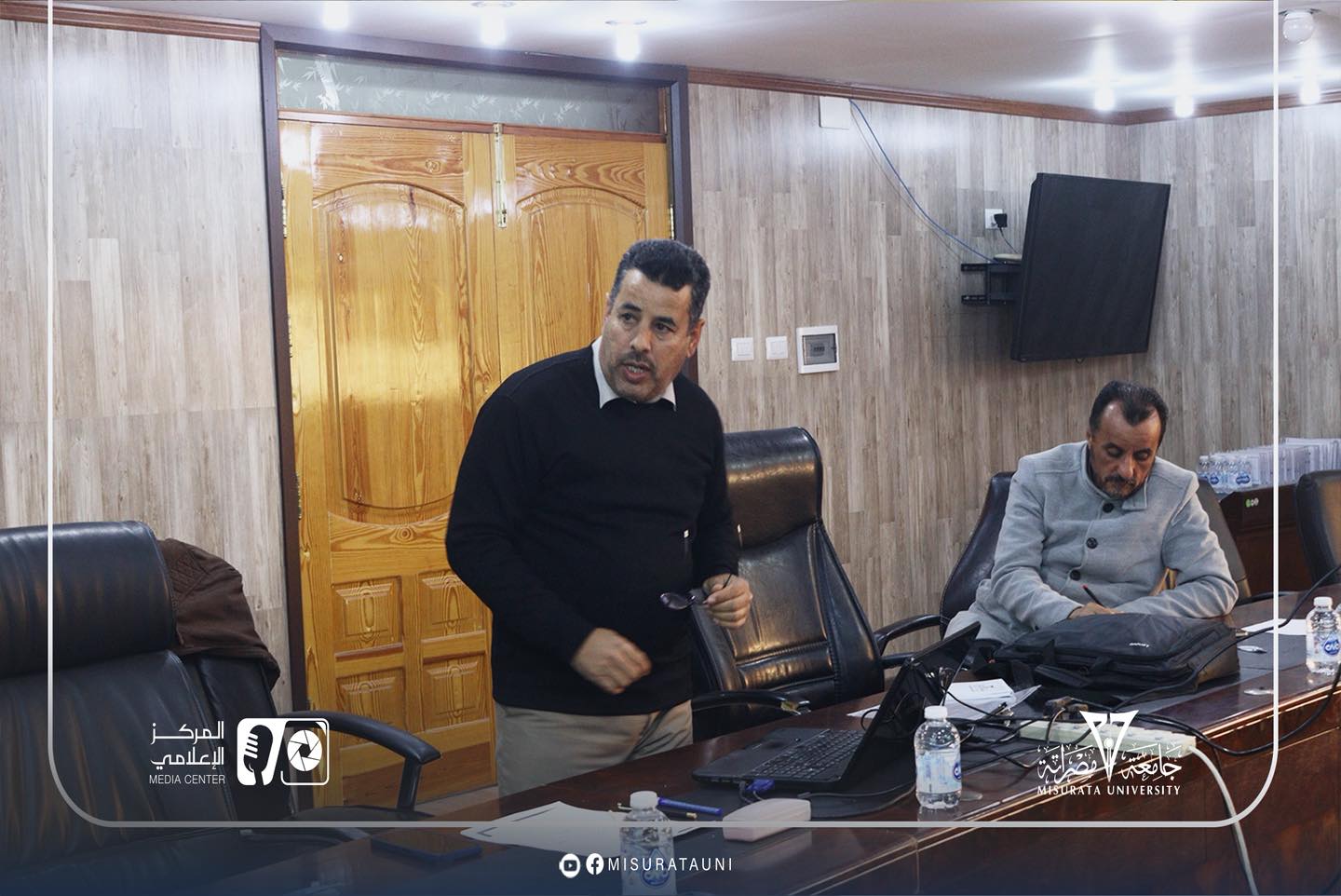 Misrata University organizes a workshop on crisis and risk management plan
                     width=