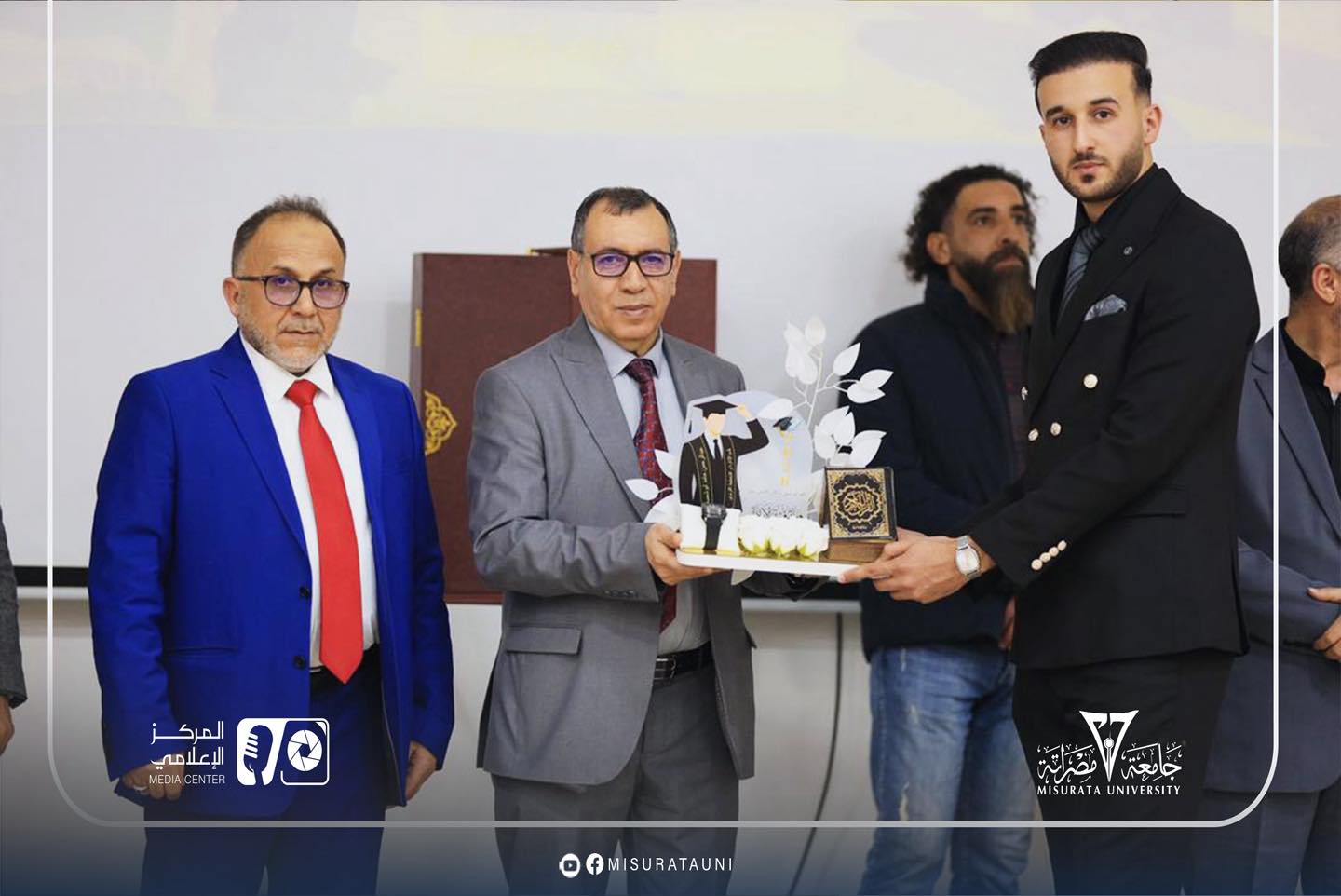 The Faculty of Education at Misrata University celebrates the graduation of a new class of students.
width=