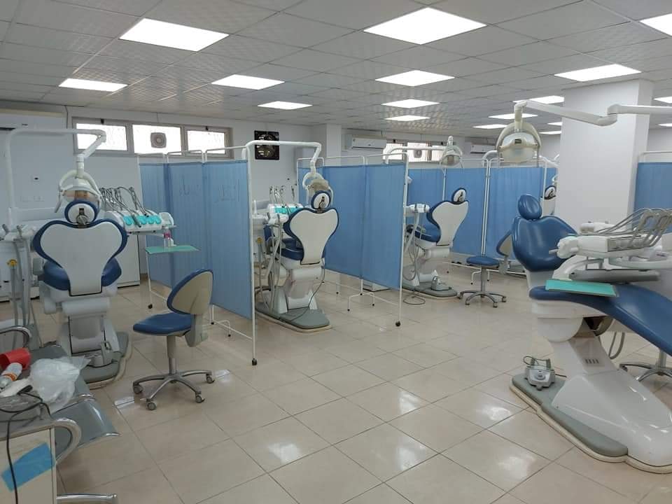 The Soon to Be Opened New Consultation Clinics of Misurata University 
                     width=