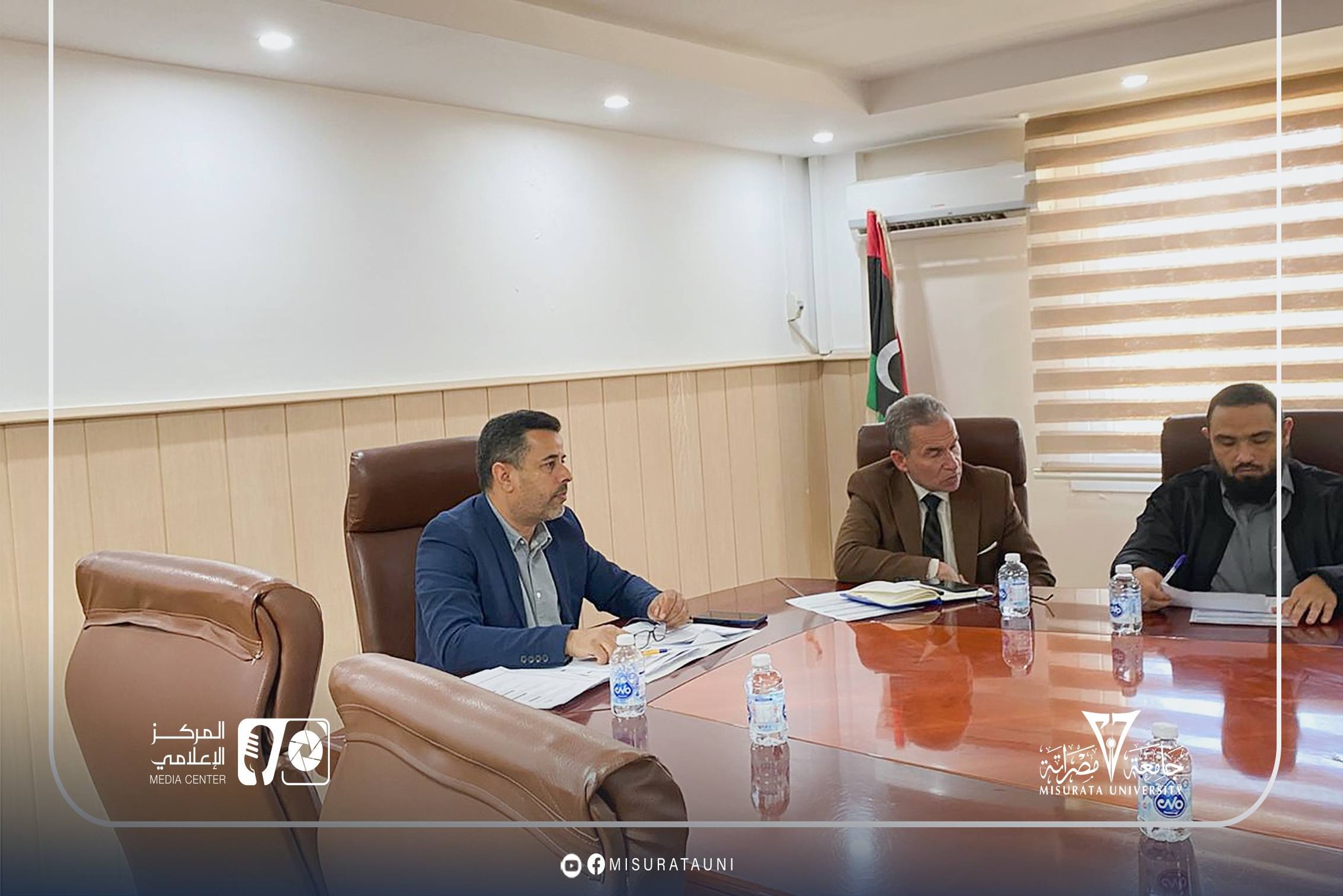 The Quality Committee at Misrata University held its fourth regular meeting for the year 2026.
width=