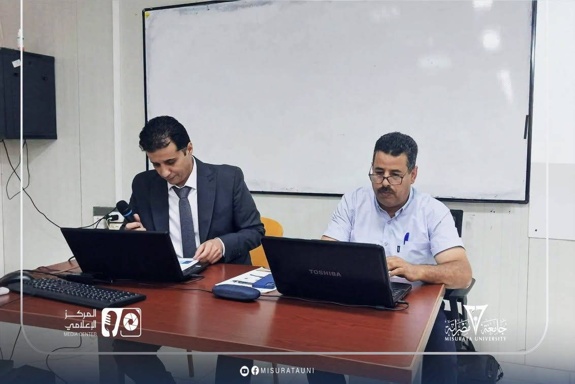 Misrata University organizes a workshop to promote opportunities for international cooperation and academic exchange.
                     width=