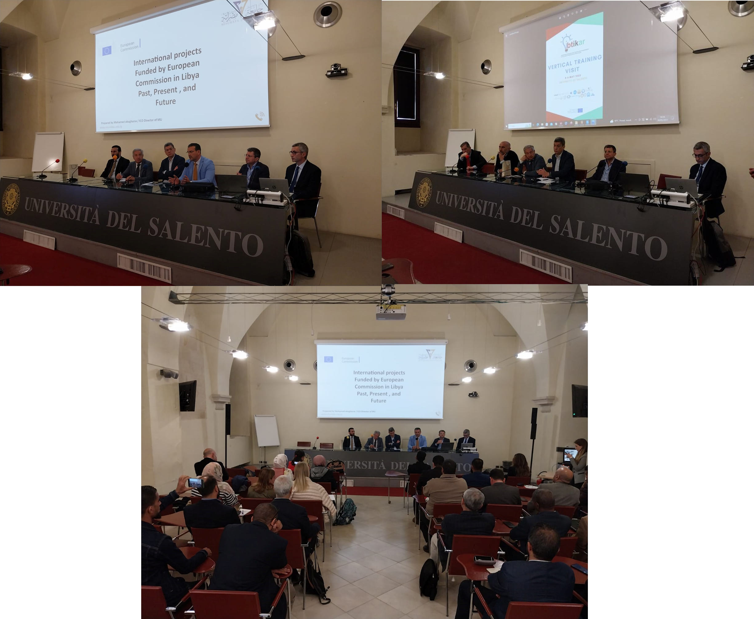 The 3rd day|  IBTIKAR Vertical Training Visit at the Università del Salento  width=